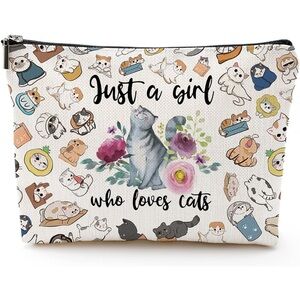 Cat Lover's Zipper Pouch